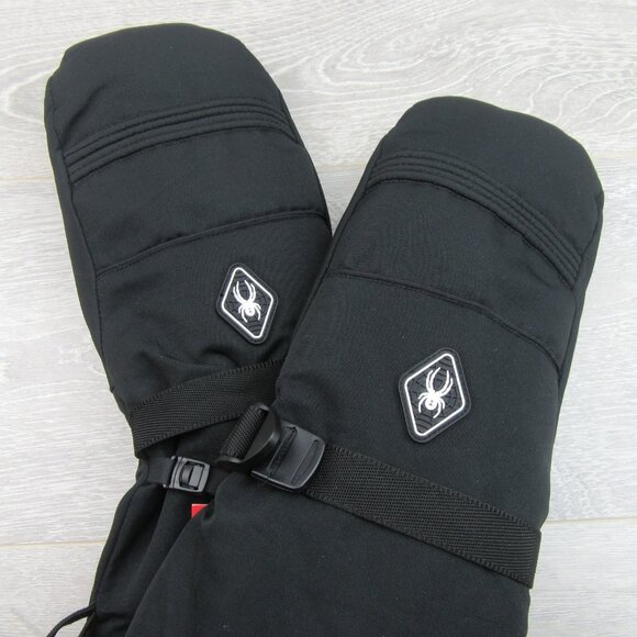 Spyder Insulated Ski Snow Water Resistant Mitten Gloves Mens Size Large NEW - Picture 5 of 15